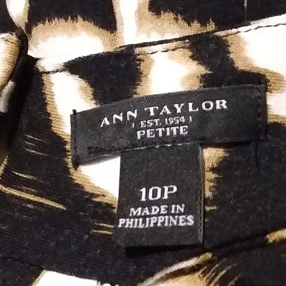 ANN TAYLOR ANIMAL PRINT DRESS - Picture 8 of 8